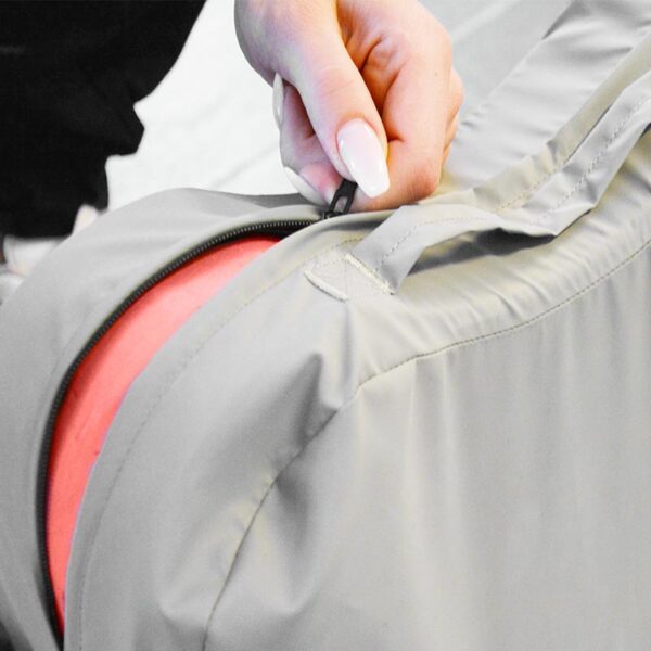 foot stool zippering cover handicare 1
