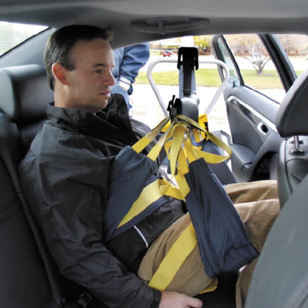 medcare car extractor inside car handicare