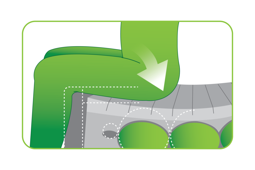 Safety Edge Seating Up