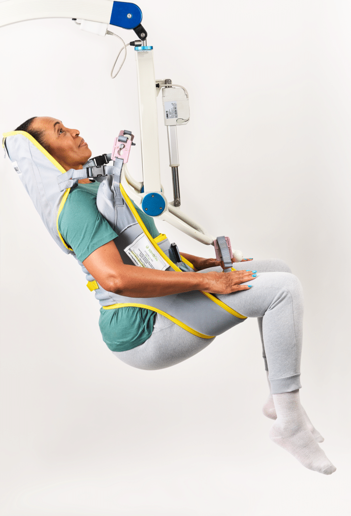 M921529 Hygiene Sling with Clips Right Side