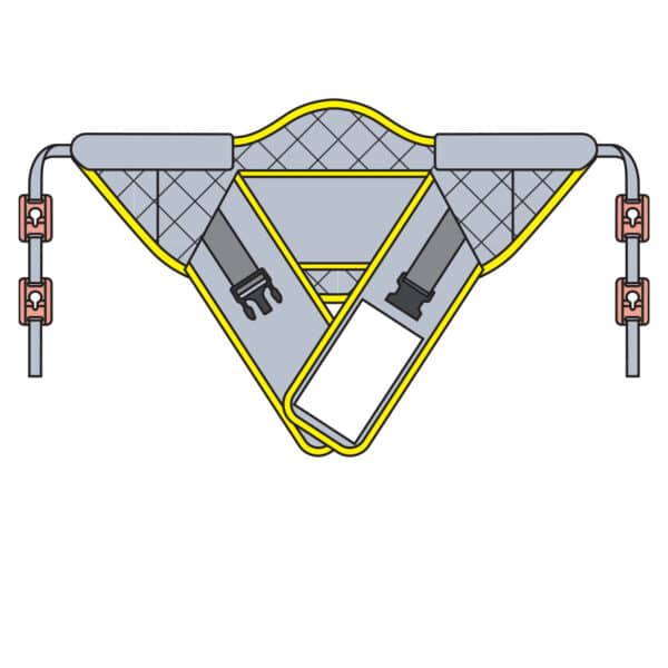stand assist corset sling shape carro