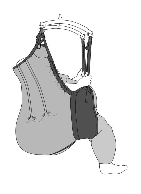 Bariatric Long Tuck Sling 1