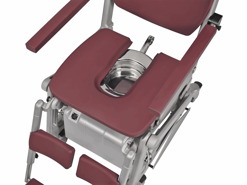 Milo Shower Chair Caregiver Convenience